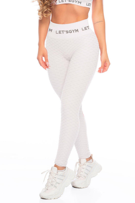 Flawless Seamless Legging - White - Usay Buy