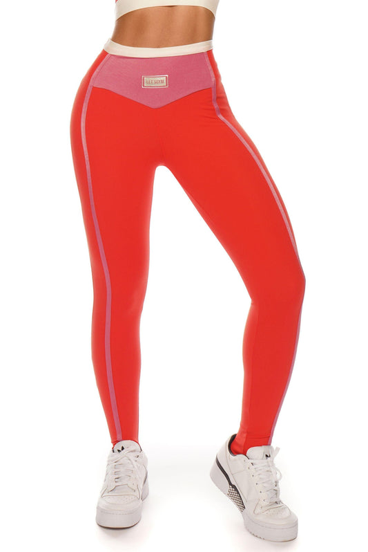 Refresh Legging - Red - Usay Buy