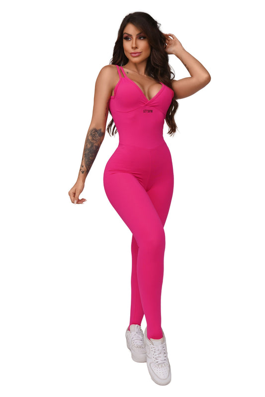 Rules Jumpsuits - Pink - Usay Buy