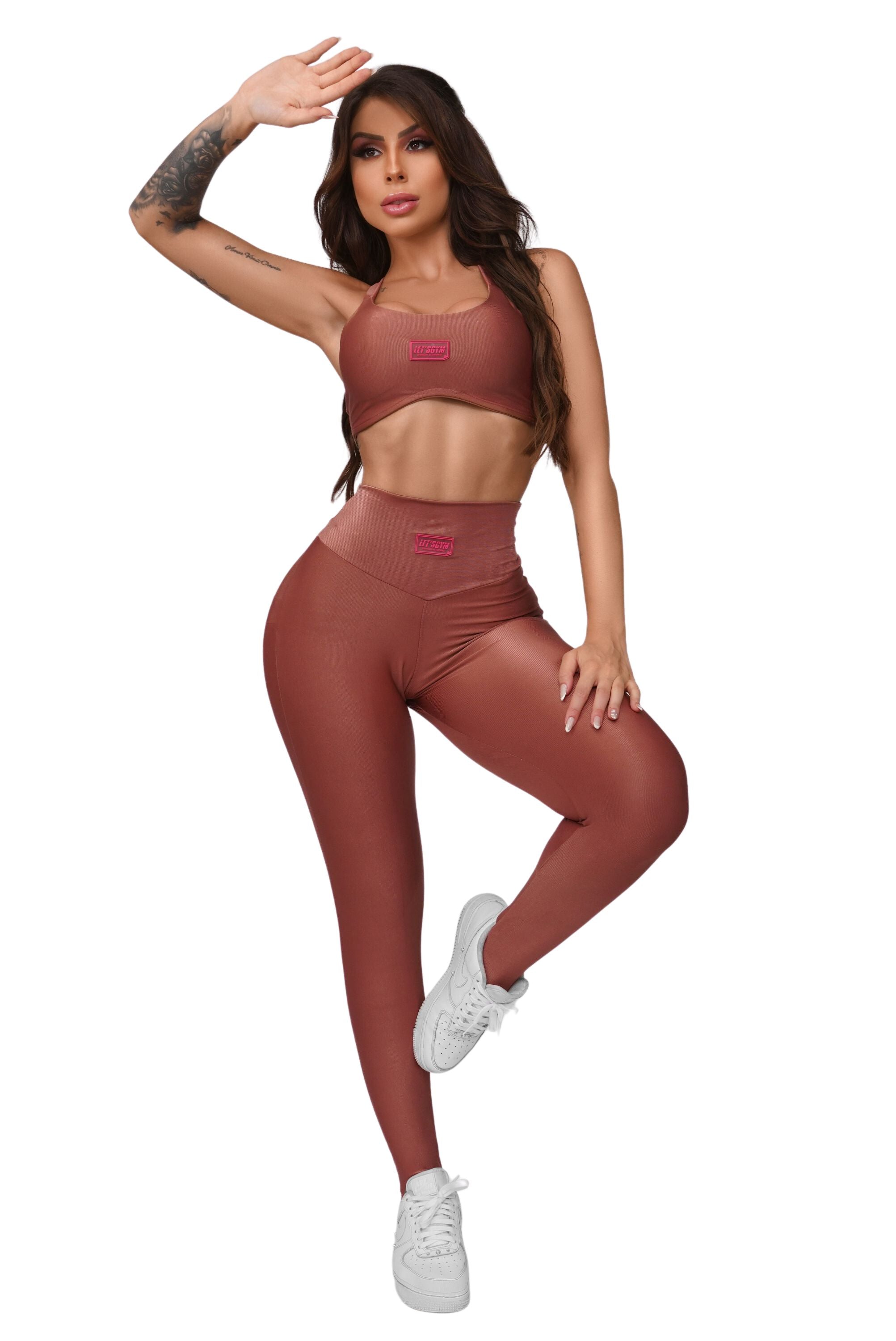 Evolved Sports Bra - Brown - Usay Buy 