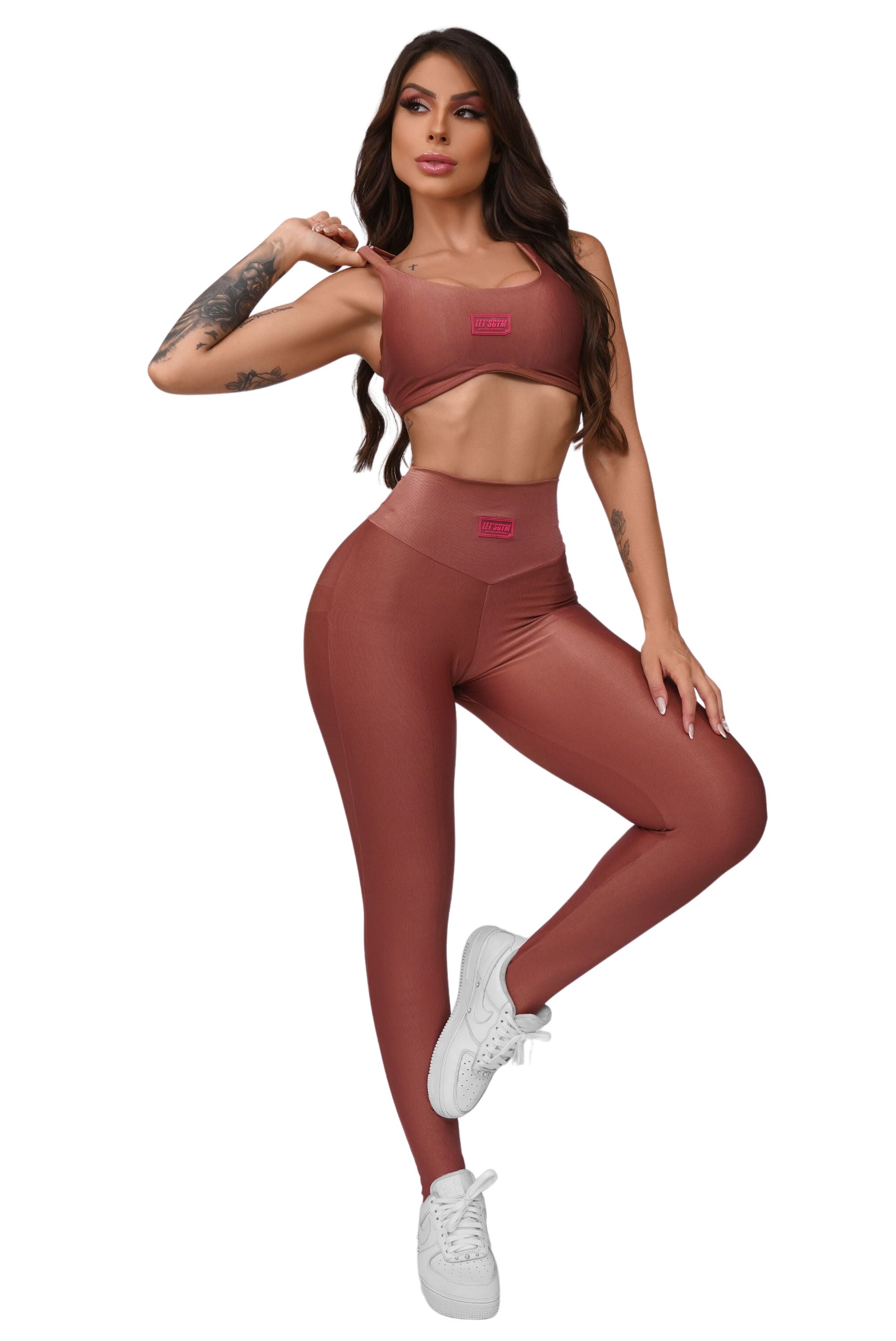 Evolved Sports Bra - Brown - Usay Buy 