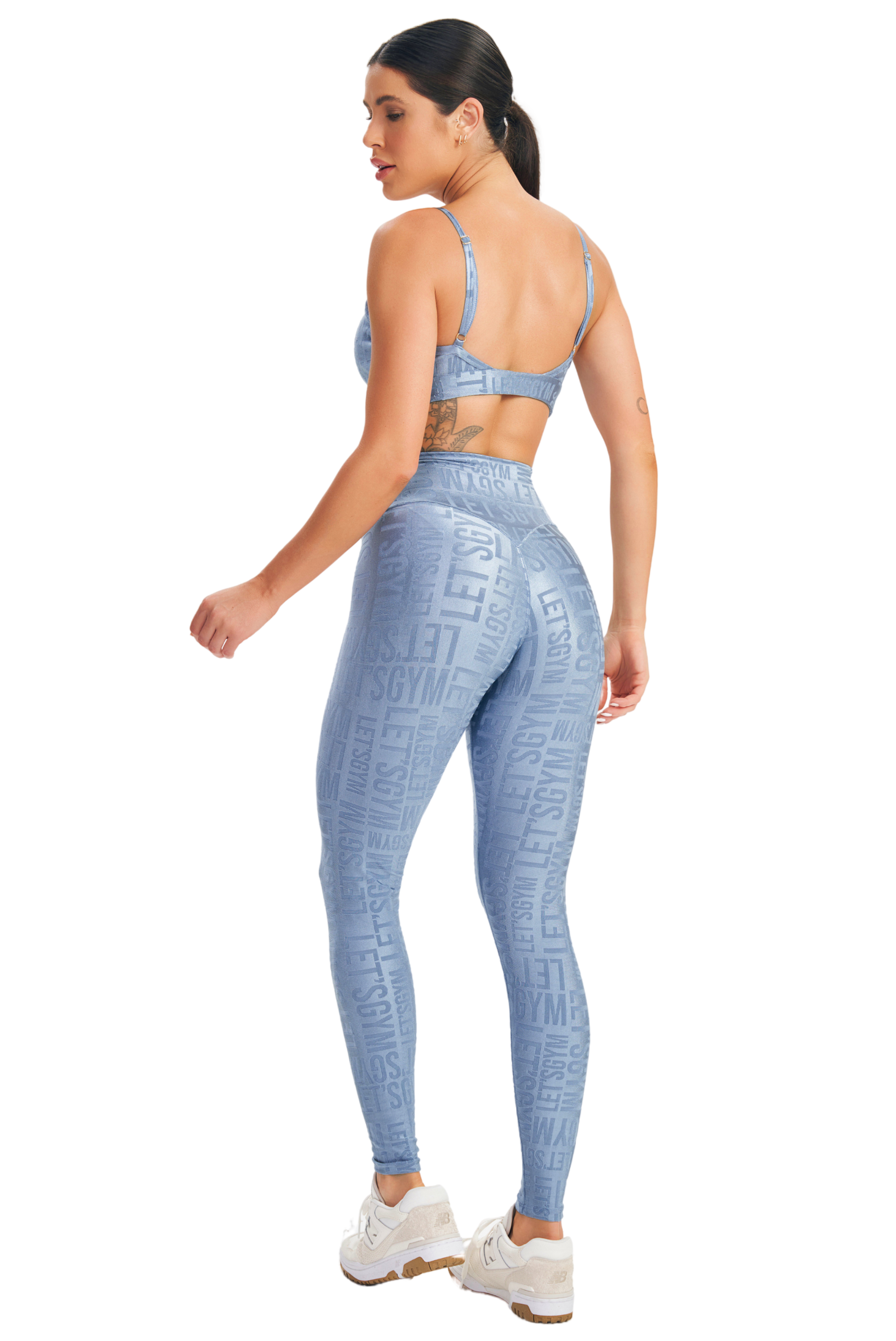 Velvet Name Sports Bra