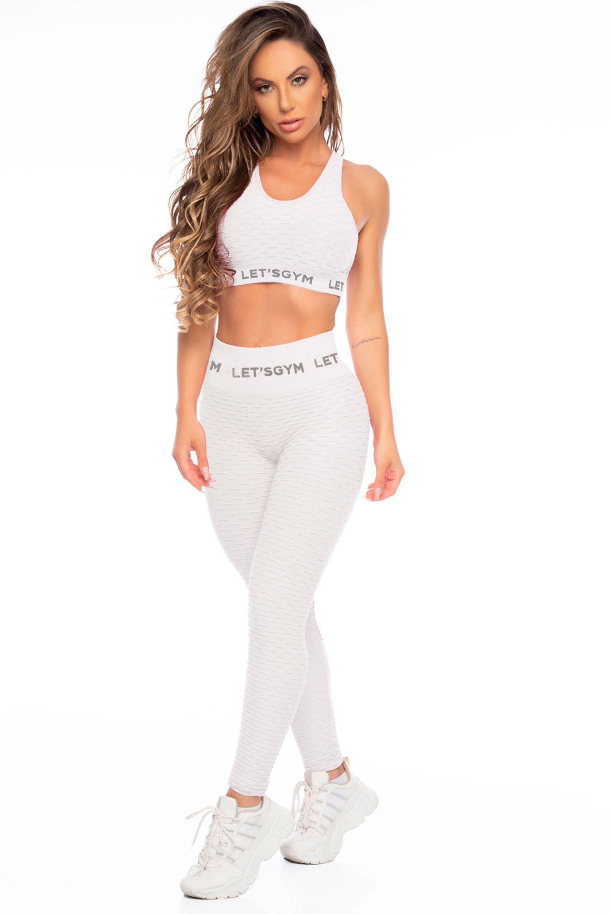 Flawless Seamless Sports Bra - White - Usay Buy 