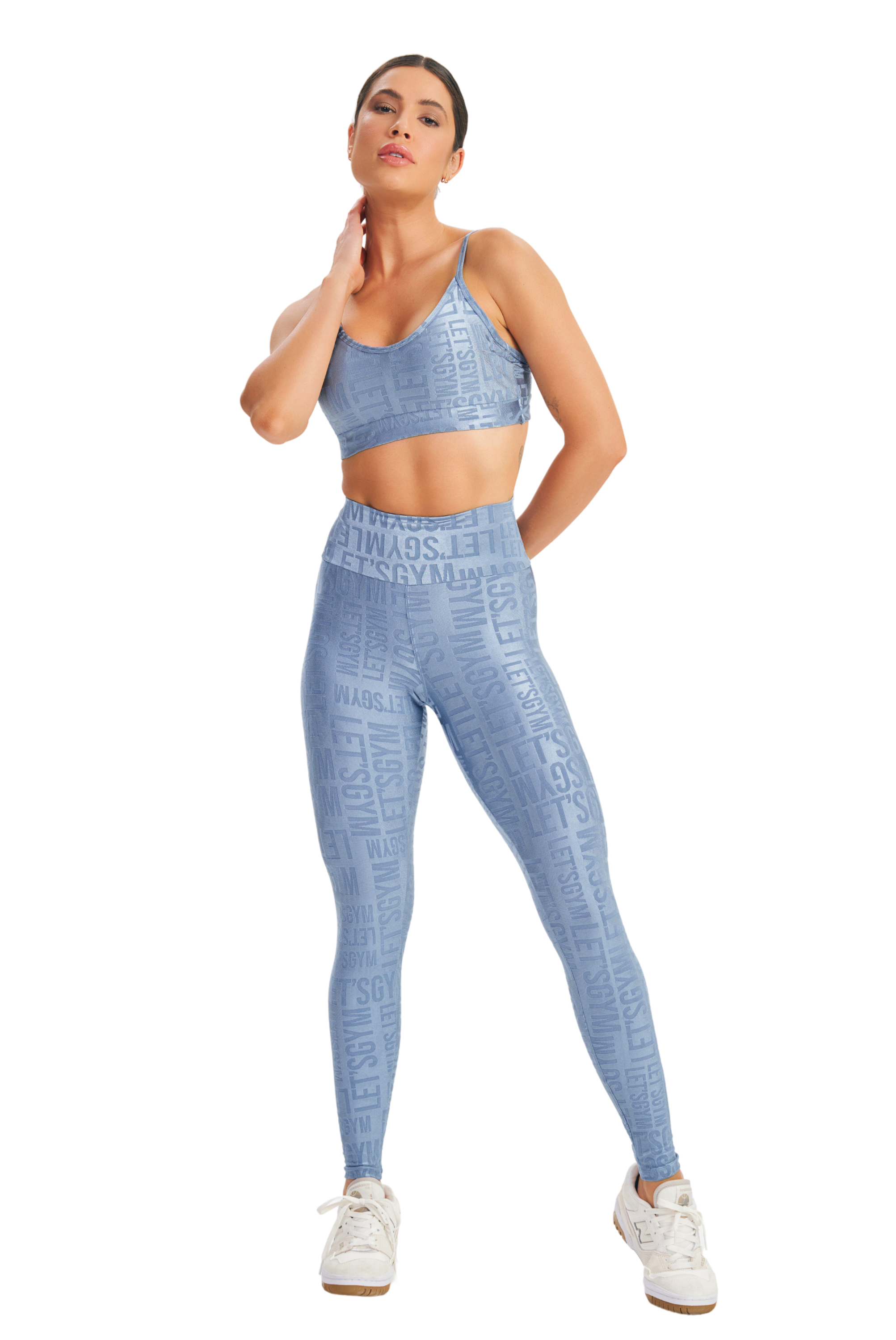 Velvet Name Sports Bra